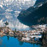 Iseltwald Winter in Interlaken Iseltwald Winter in Interlaken