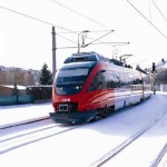 OeBB-Zug im Winter OeBB-Zug im Winter