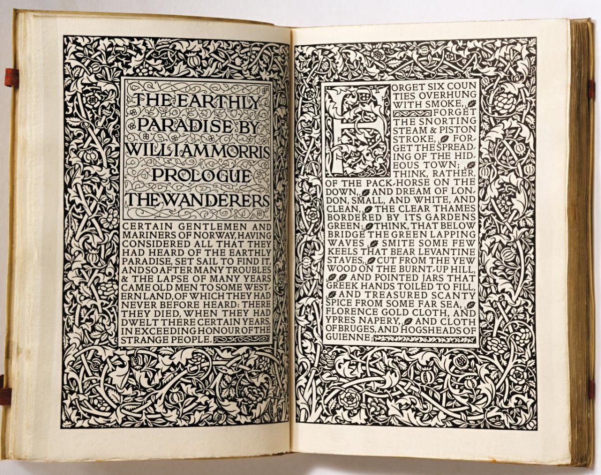 William Morris Buch Irdisches Paradis