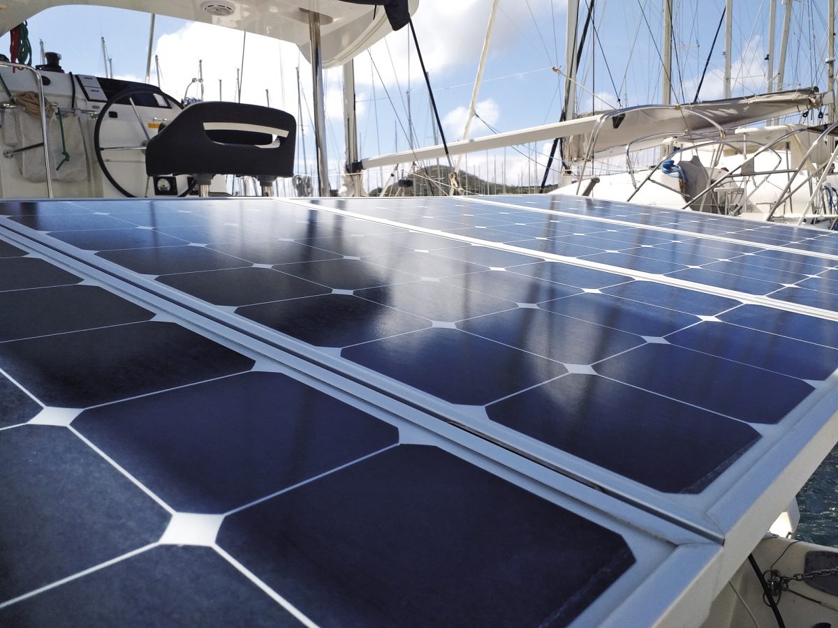 Solarantrieb elektrische Yachten