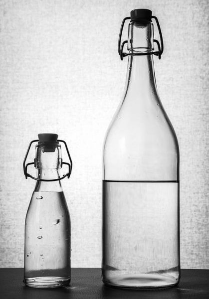 buegelflaschen aus glas
