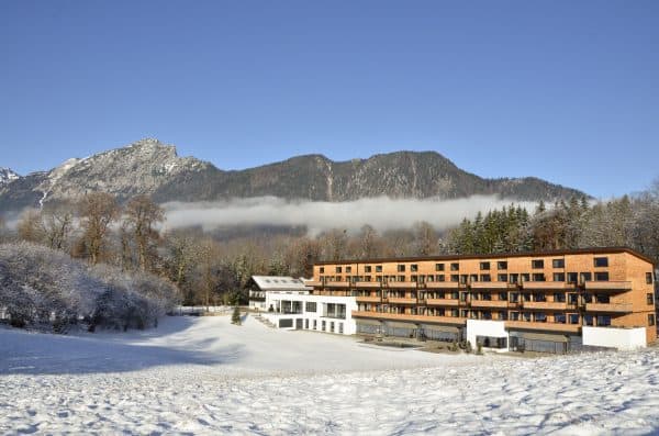 Der Klosterhof im Schnee
