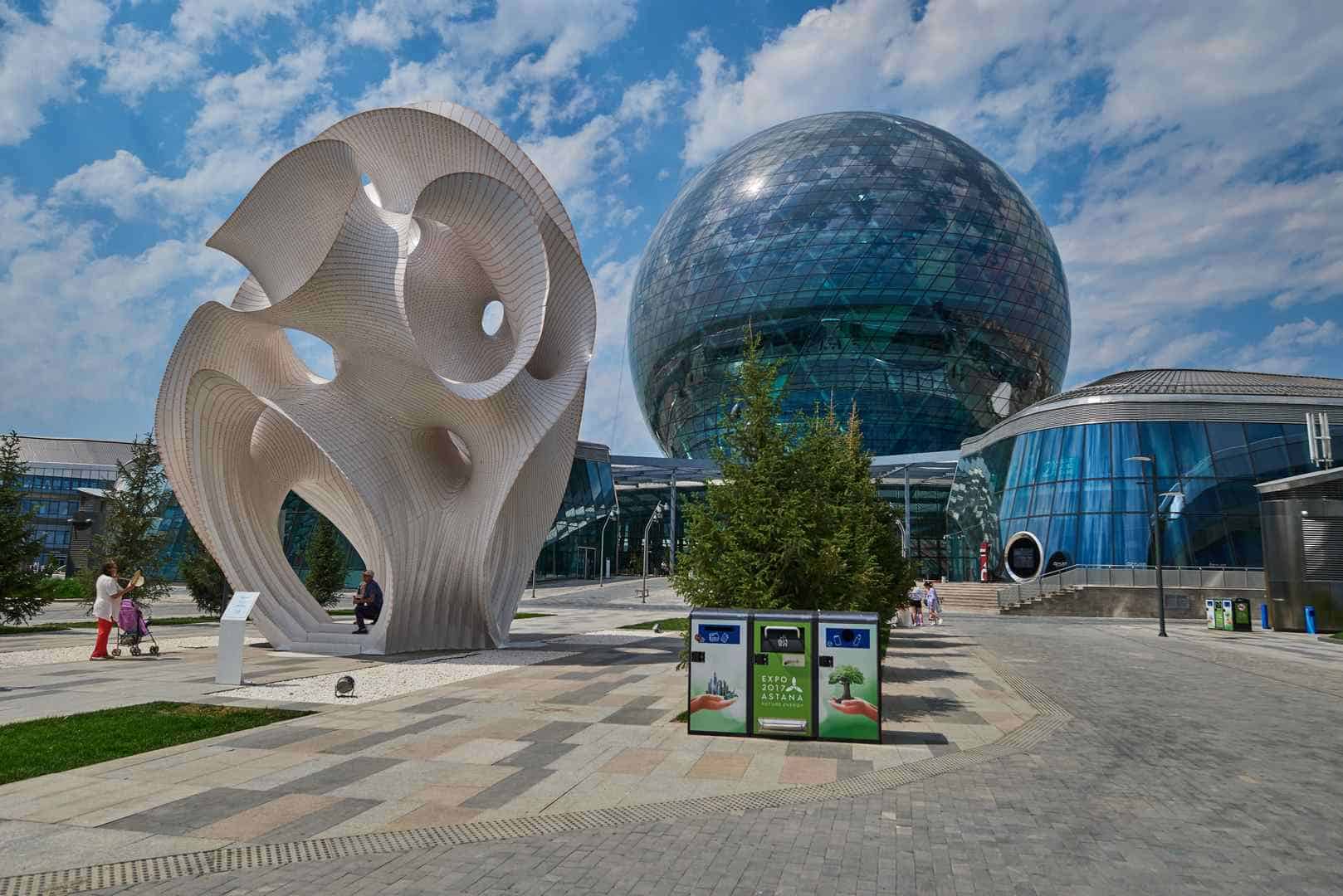 Kinetic Energy Pavilion in Astana